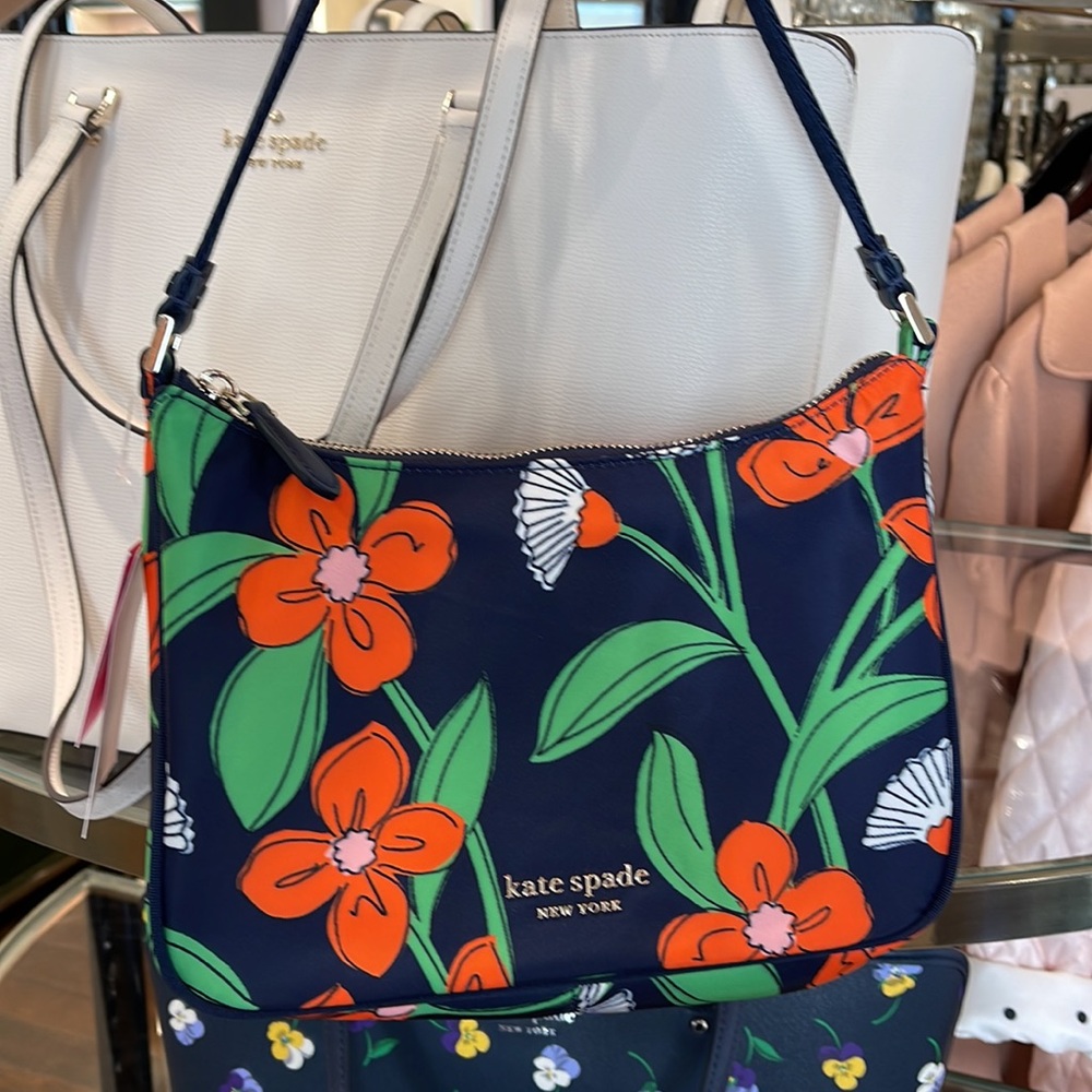Kate Spade The Litte Better Sam Daisy Vines Small Shoulder Bag
Rich Navy - Picture 6 of 16